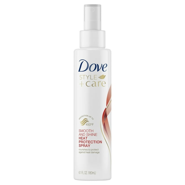 Dove Style+Care Smooth & Shine Heat-Protect Spray , 6.1 oz