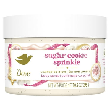 Dove Sugar Cookie Body Scrub for Deep Nourishment Holiday Treats Limited Edition, 10.5 oz