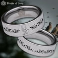 thumbnail image 1 of Dove Tungsten Carbide Ring, 1 of 6