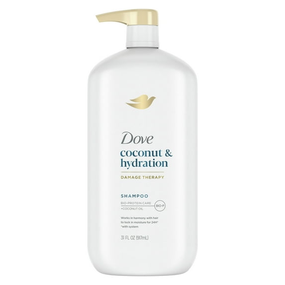 Dove Ultra Care Nourishing Daily Shampoo, Coconut, 31 fl oz