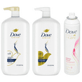 thumbnail image 1 of Dove Ultra Care Repairing Daily Shampoo, Conditioner, & Extra Strong Hold Hairspray Set All Hair, 3 Piece, 1 of 7