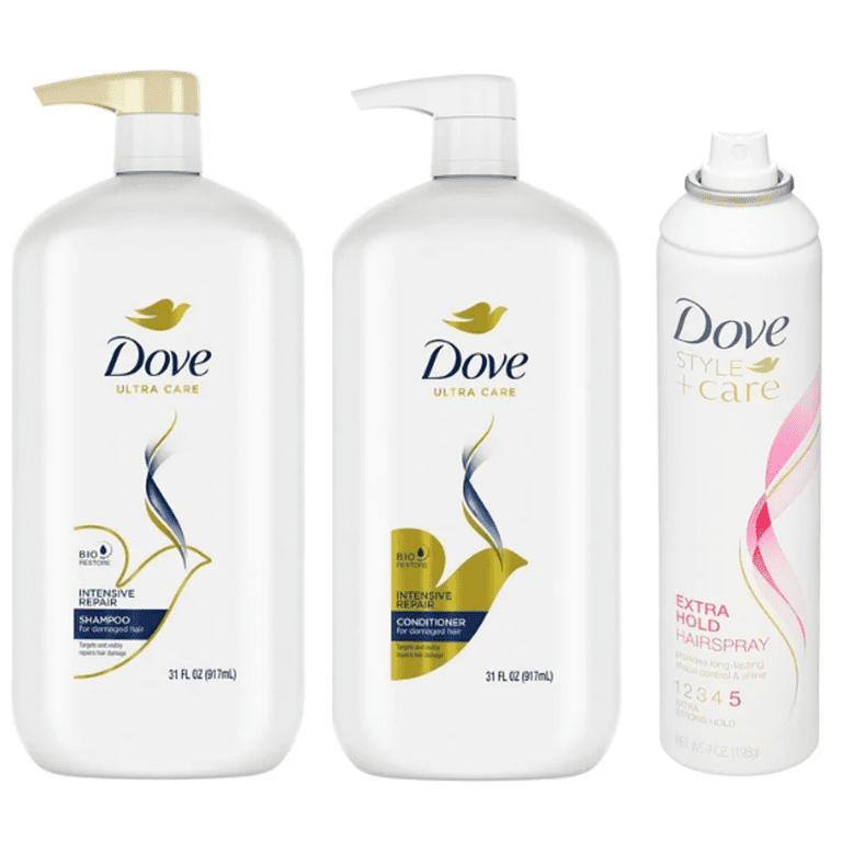 UP HOLD / Dove CD 2枚セット Dove Ultra Care Repairing Daily Shampoo, Conditioner, & Extra