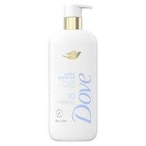 Dove Ultra Gentle Women's Liquid Body Wash Unscented 10 Essential Ingredients All Skin Type, 18.5 oz