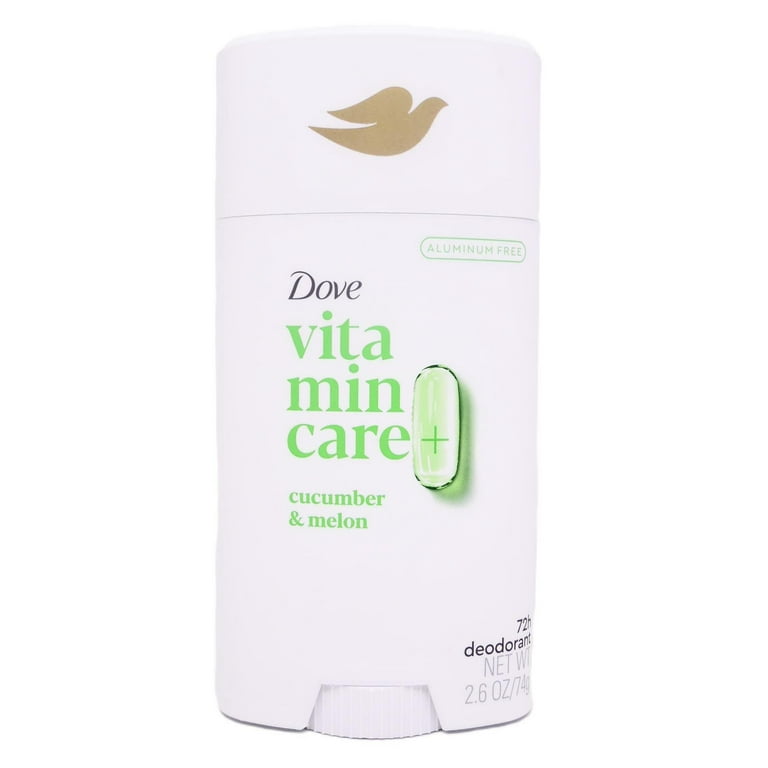 Dove VitaminCare+ Deodorant Stick Cucumber & Melon 72H Odor