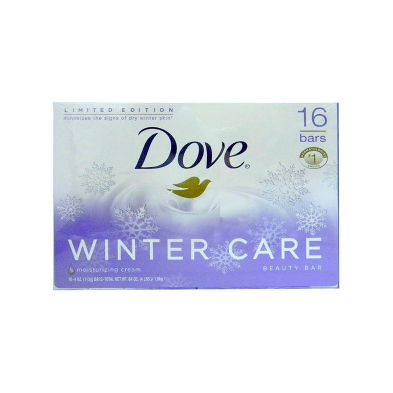 Dove Winter Care Beauty Bars with Moisturizing Cream Limited