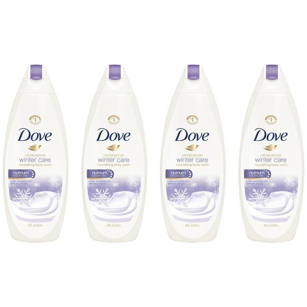 Dove Winter Care Body Wash 22 oz, 4 count