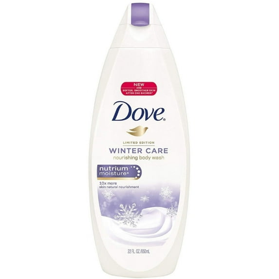 Dove Winter Care Body Wash, 22 oz (Pack of 2)