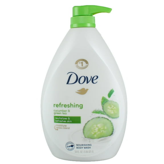 Dove go fresh Cool Moisture Body Wash, Cucumber & Green Tea 34 oz