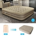 thumbnail image 1 of DovePro Air Mattress,with Detachable Built-in Pump,Double Person Air Bed with 2 Pillows Heightened Comfort Blow up Airbed,Inflatable Mattress for Camping,Guests & Home, 1 of 12