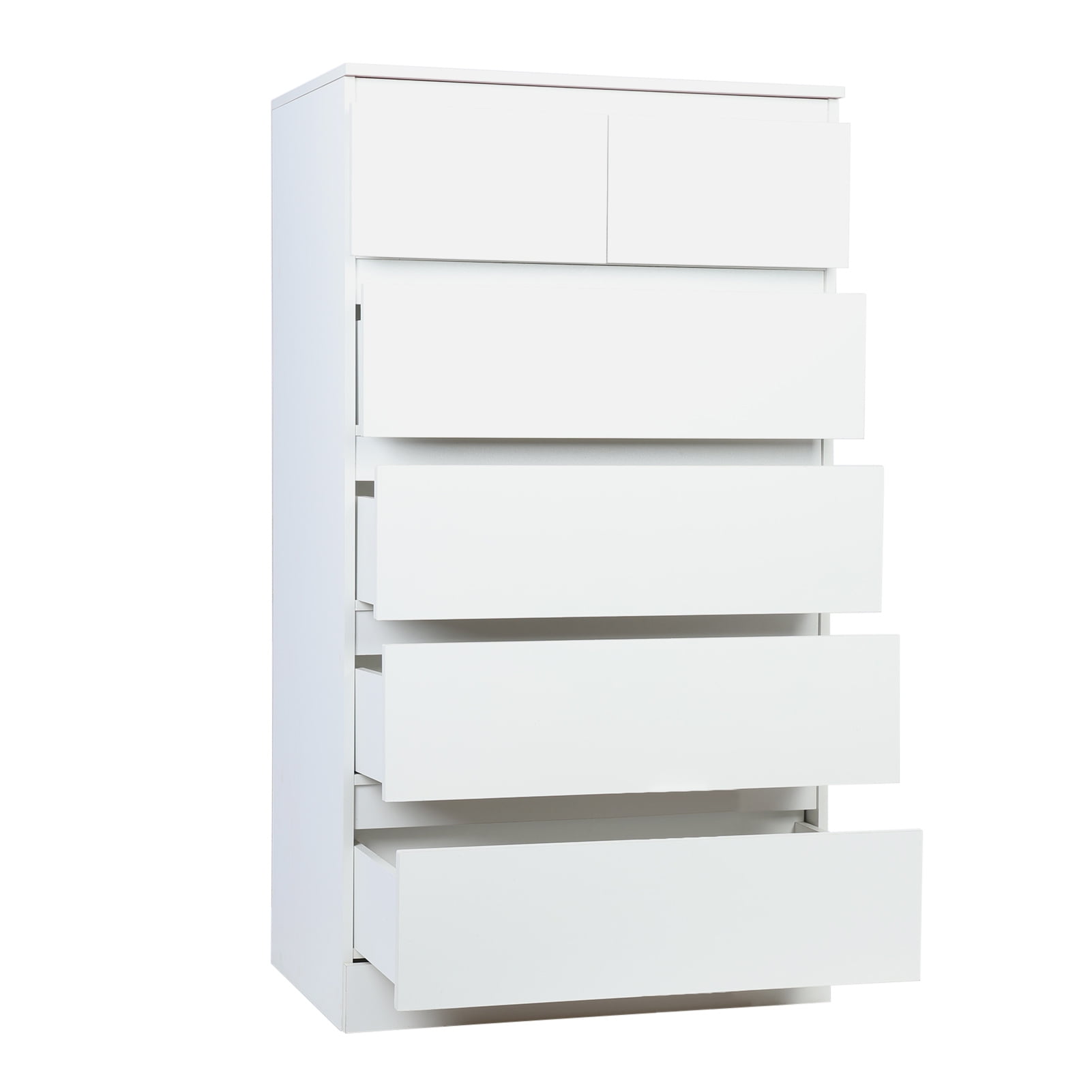 DovePro Bedroom Dresser,Tall Dresser with 6 Wood Drawers,Large Wood ...