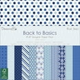 thumbnail image 1 of Dovecraft Back To Basics Paper Pack, 8" x 8", 48pk, Blue Skies, 12 Designs/4 Each, 1 of 1