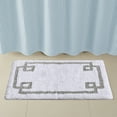 thumbnail image 1 of MAYEERTY 100% Medium Pile Cotton Tufted Bath Rug, White, 24"W x 40"L, 1 of 7