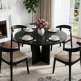 thumbnail image 1 of Dovelina 39" Round Dining Table for 4, Modern Kitchen Table, Small Space for Apartment, Dining Nook, Small Kitchen, 1 of 7
