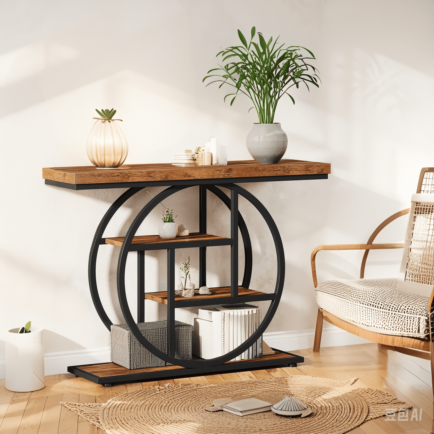 MAYEERTY Versatile Accent Console Table for Living Room, Entryway & Hallway Display
