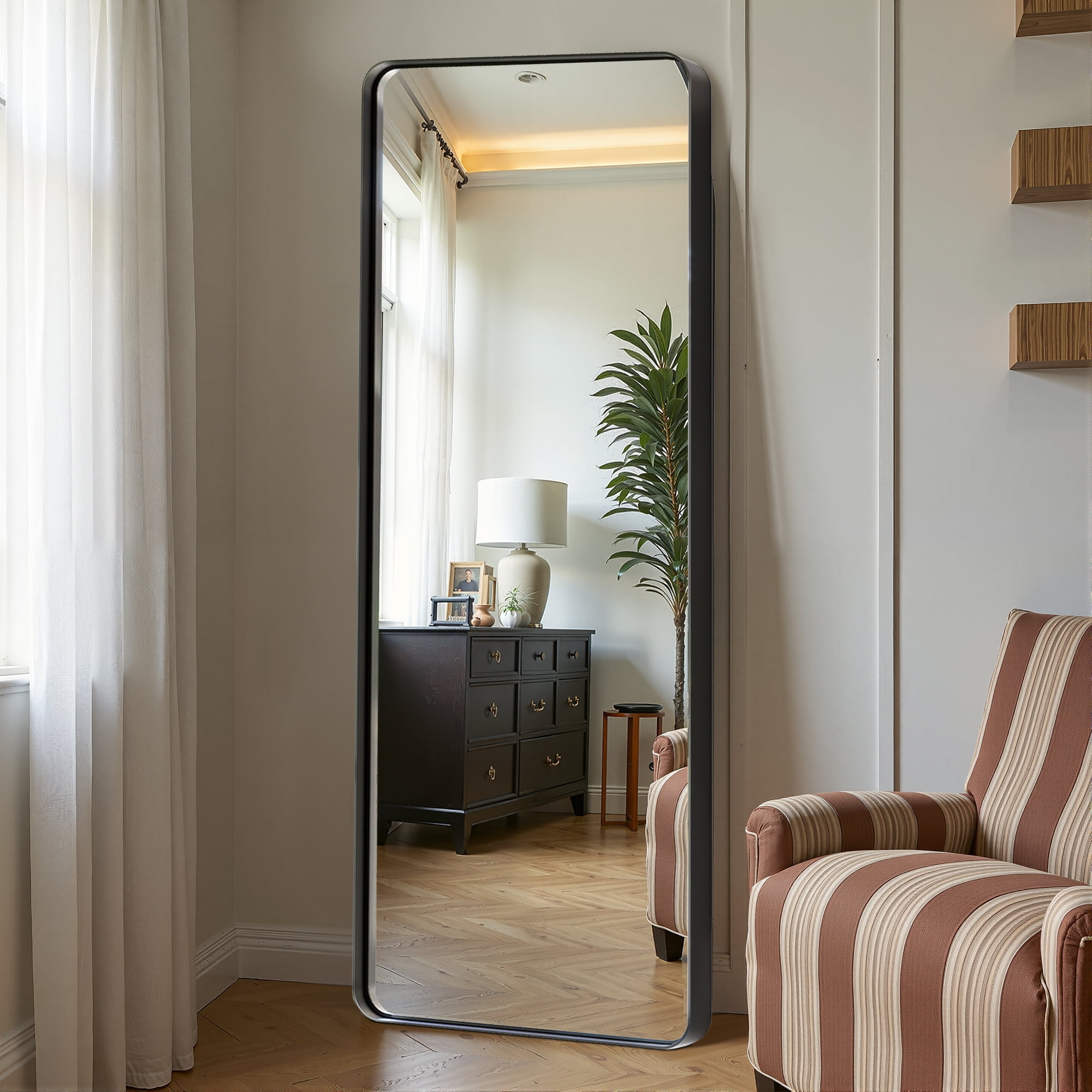 Dovelina 71"x 28" Full Length Mirror Rectangle Body Dressing Floor ...