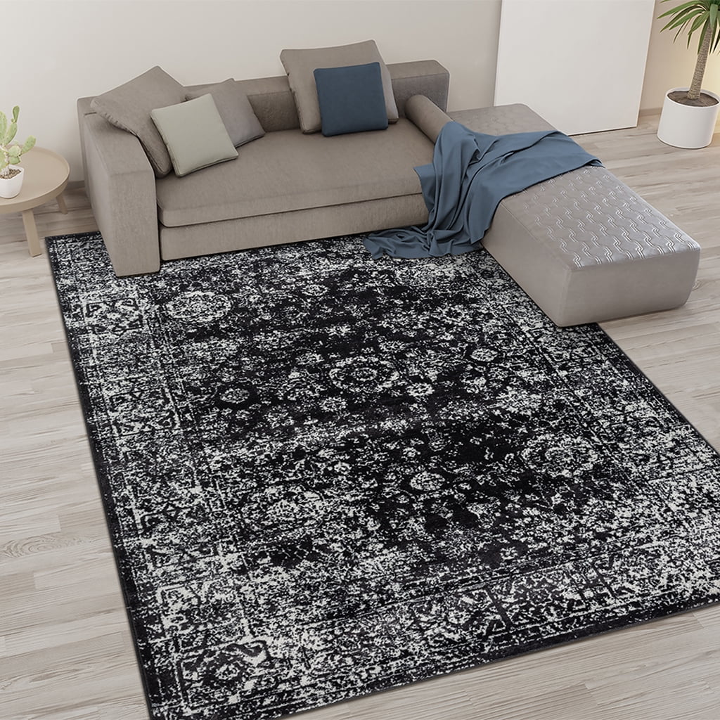 MAYEERTY 8'x10' Vintage Persian Woven Area Rug for Living Room Bedroom