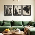 thumbnail image 1 of MAYEERTY Modern Abstract Wall Art Painting, Living Room Decor, Black MDF Frame, 7.87"x9.84", 1 of 10
