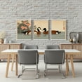 thumbnail image 1 of MAYEERTY Modern Abstract Wall Art Painting, Living Room Decor, White Hanging Rod Frame, 15.7"x11.8", 1 of 5