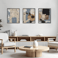 thumbnail image 1 of MAYEERTY Modern Abstract Wall Art Painting, Living Room Decor, Black Aluminum Alloy Frame, 23.6"x15.8", 1 of 7