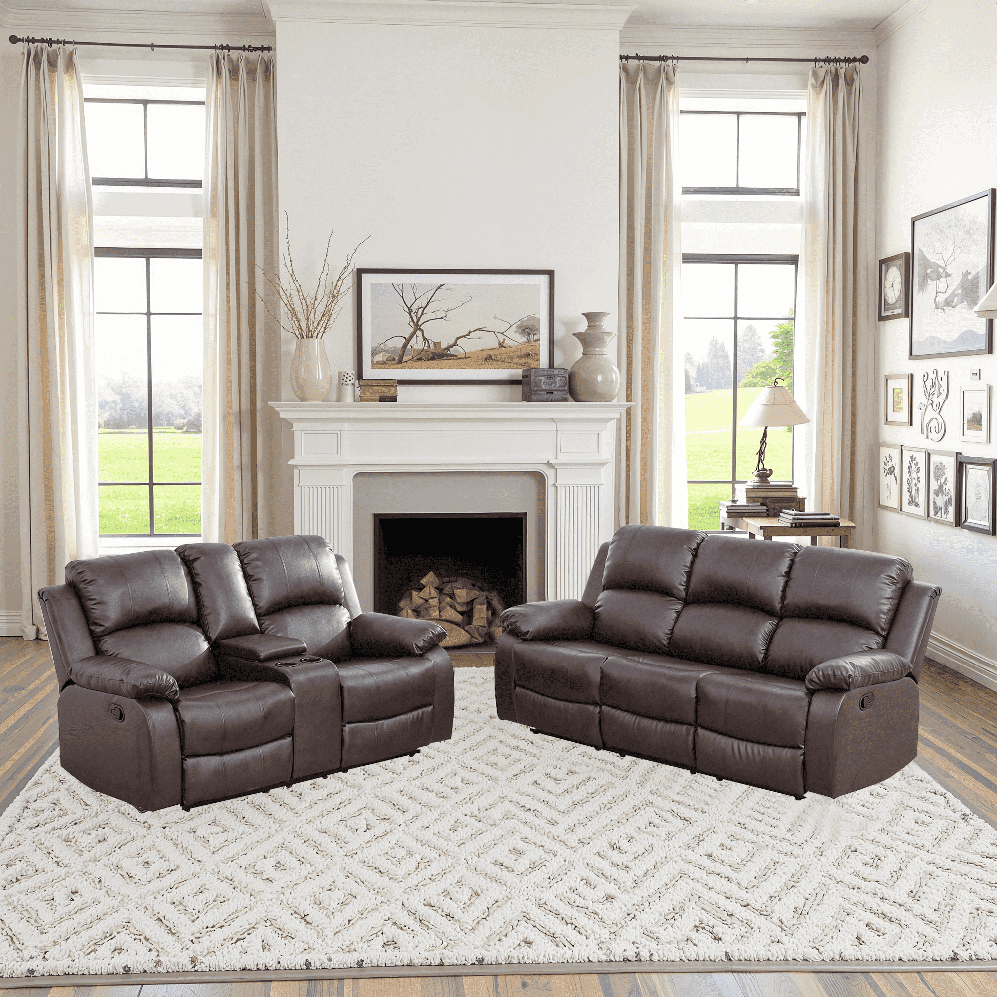 MAYEERTY Modern Adult Business Function Sofa for Living Room