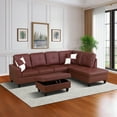 thumbnail image 1 of MAYEERTY Modern Adult 3-Piece Couch Set Versatile Design Comfortable Seating Stylish Living Room Decor, 1 of 12