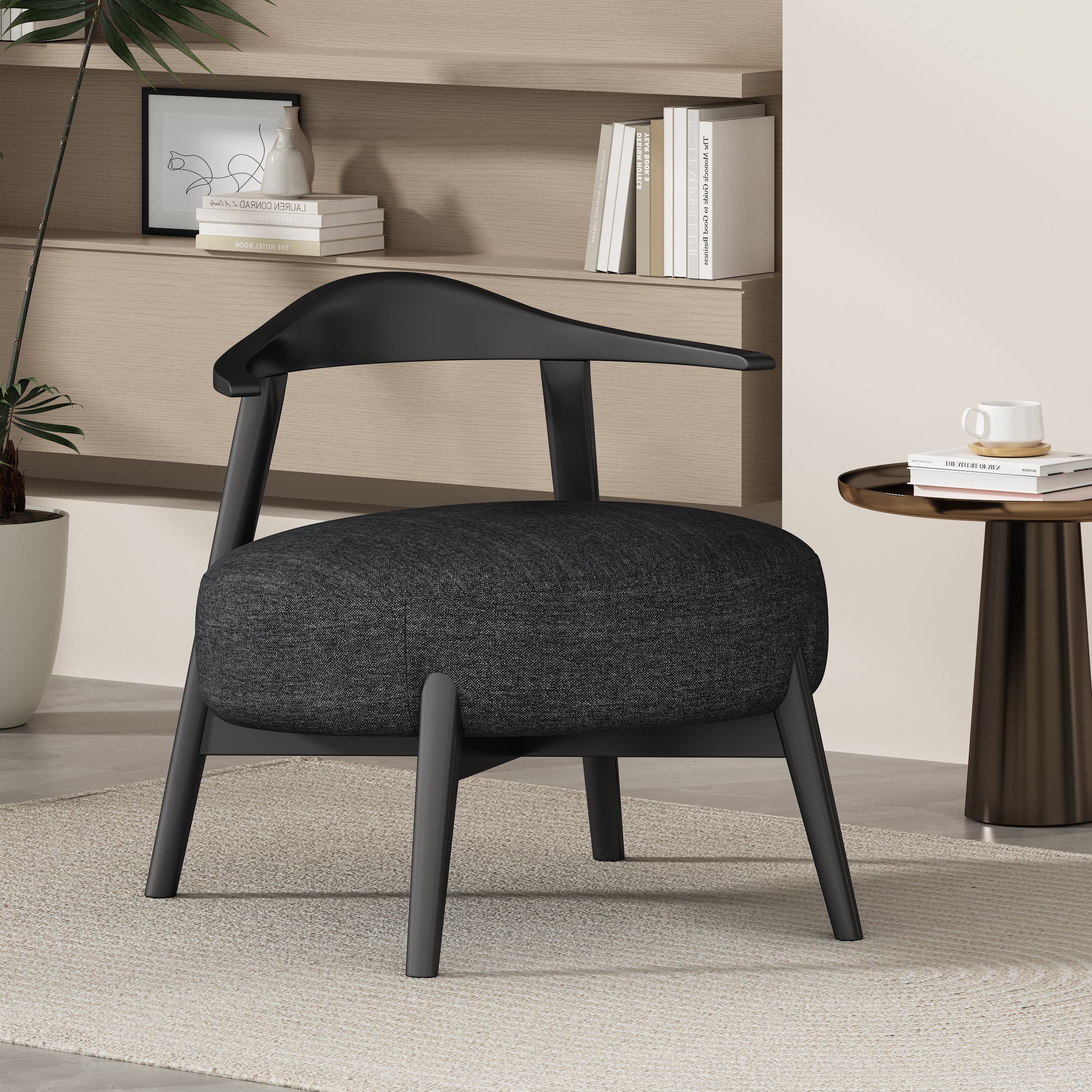 MAYEERTY Modern Accent Chair - Cozy Stylish for Living Room
