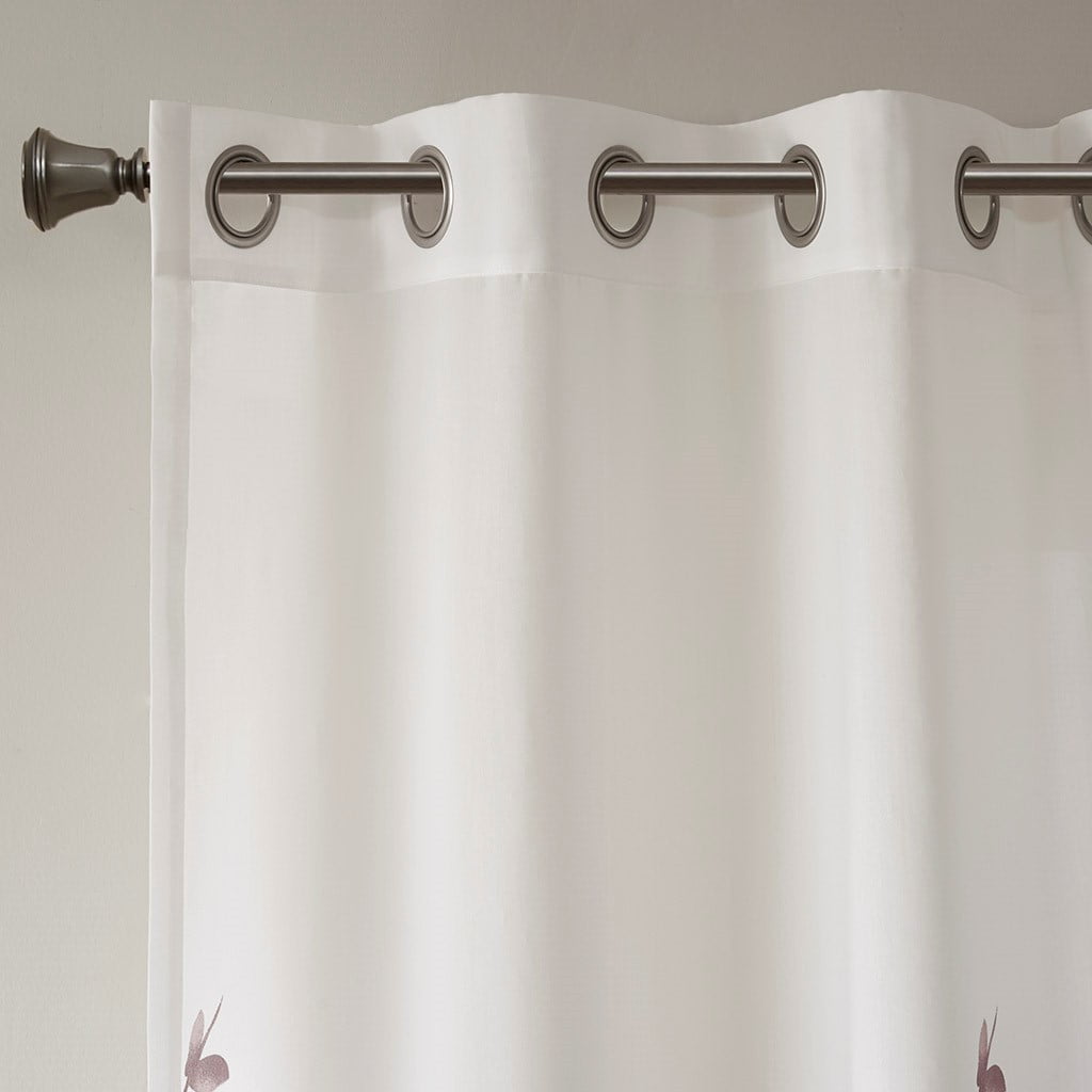 MAYEERTY Modern Fashionable and PracticalBurnout Printed Curtain Panel(Only 1 Pc Panel)