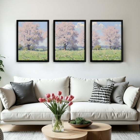 MAYEERTY Modern Abstract Wall Art Painting, Living Room Decor, Black MDF Frame, 7.87"x9.84"