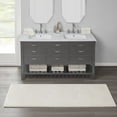 thumbnail image 1 of MAYEERTY Soft Polyester Bath Runner Rug, 24" x 72", Ivory, 1 of 10