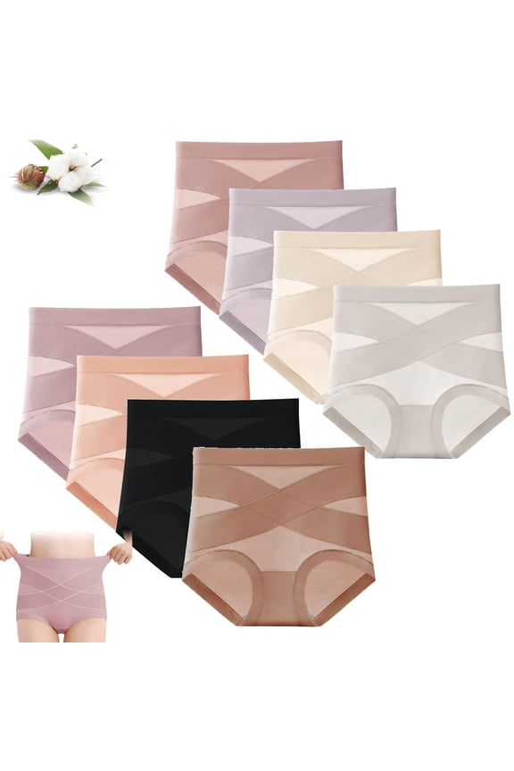 Leakproof Tummy Control Panties, Ultimate Comfort Shaping Panties, Seamless Cotton Briefs