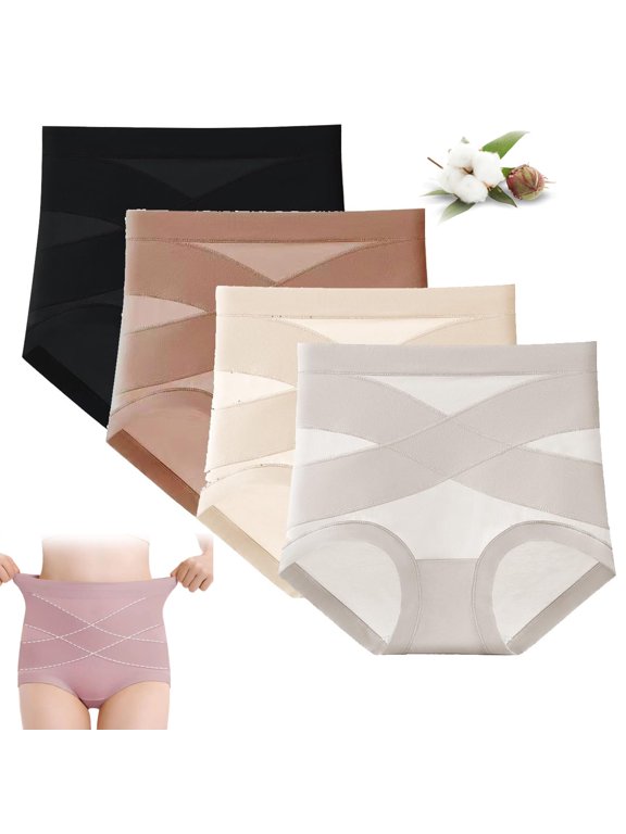 Leakproof Tummy Control Panties, Ultimate Comfort Shaping Panties, Seamless Cotton Briefs