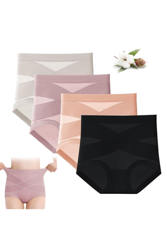 Leakproof Tummy Control Panties, Ultimate Comfort Shaping Panties, Seamless Cotton Briefs