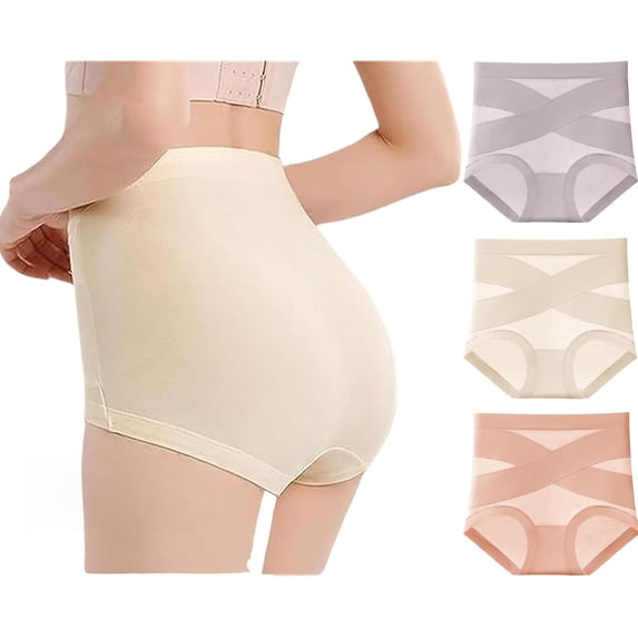 Doveloom - Ultimate Comfort Leakproof and Shaping Panties, Ultimate Comfort Shaping Panties, High Waisted Underwear,Seamless Cotton Briefs