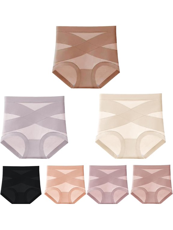 Doveloom - Ultimate Comfort Leakproof and Shaping Panties, Ultimate Comfort Shaping Panties, High Waisted Underwear,Seamless Cotton Briefs