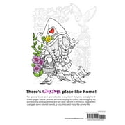 Gnomes at Home Coloring Book, 128 pages Paperback