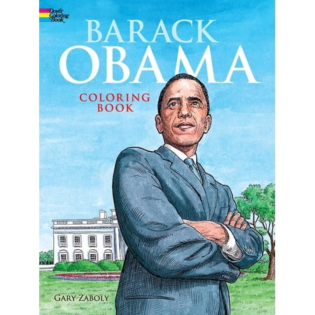 Dover American History Coloring Books Barack Obama Coloring Book, (Paperback)