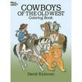 thumbnail image 1 of Dover American History Coloring Books Cowboys of the Old West Coloring Book, (Paperback), 1 of 1