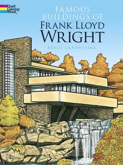 Pre-Owned Famous Buildings of Frank Lloyd Wright Coloring Book (Paperback) 0486293629 9780486293622