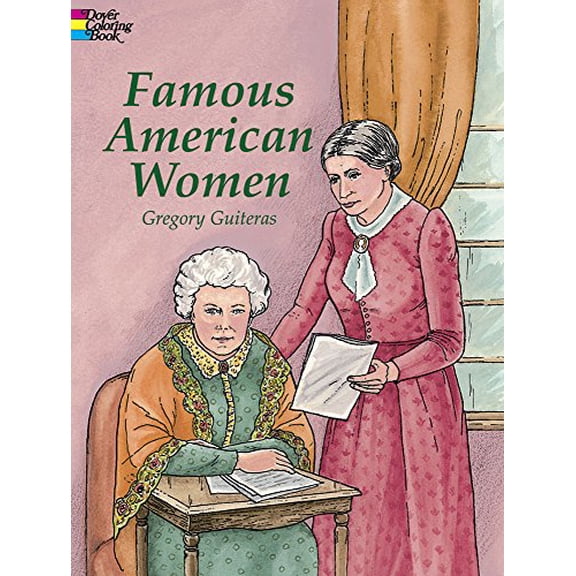 Pre-Owned Famous American Women Coloring Book (Paperback) 0486415481 9780486415482