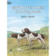 Dover Animal Coloring Books: Favorite Dogs Coloring Book (Paperback)