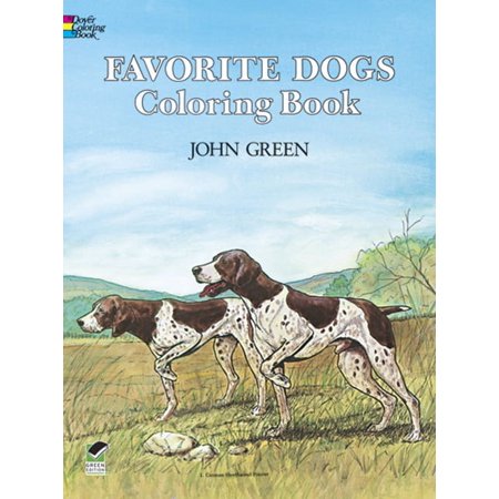 Dover Animal Coloring Books: Favorite Dogs Coloring Book (Paperback)