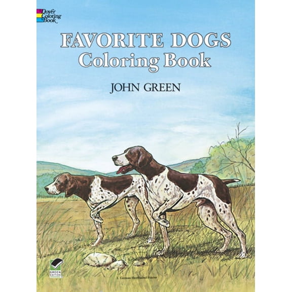 Dover Animal Coloring Books: Favorite Dogs Coloring Book (Paperback)