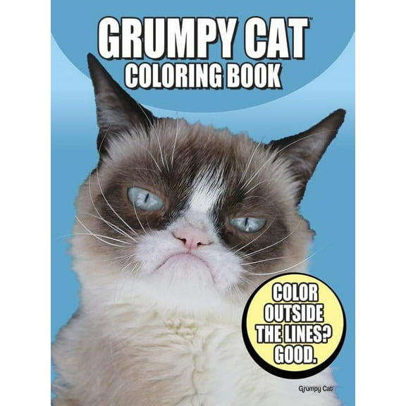Dover Animal Coloring Books Grumpy Cat Coloring Book, (Paperback)