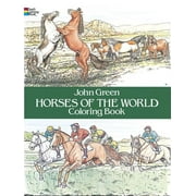 DOVER FARMS Dover Animal Coloring Books: Horses of the World Coloring Book (Paperback)