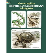 Dover Animal Coloring Books: Reptiles and Amphibians Coloring Book (Paperback)