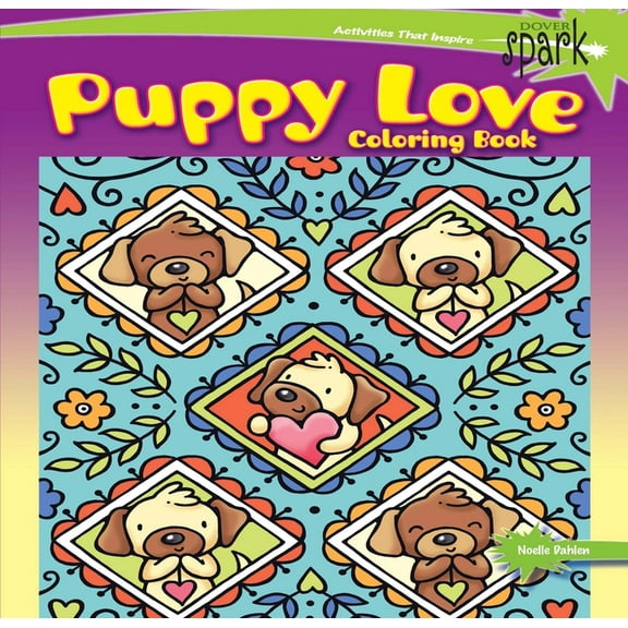 SPARK PUPPY LOVE COLORING BOOK