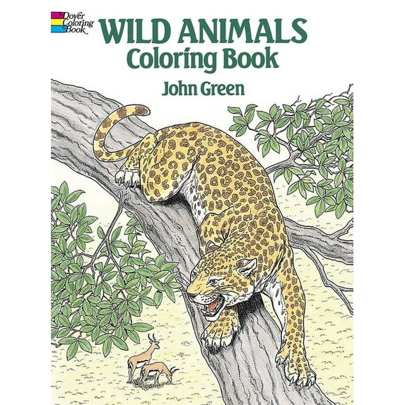 Dover Animal Coloring Books Wild Animals Coloring Book, (Paperback)