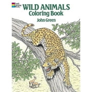 Dover Animal Coloring Books Wild Animals Coloring Book, Paperback