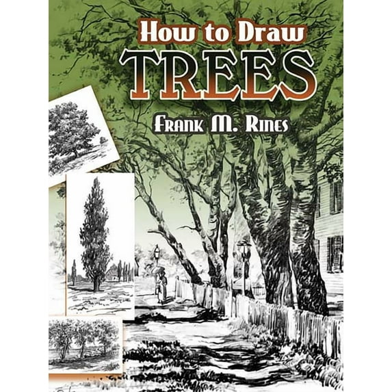 Dover Art Instruction: How to Draw Trees (Paperback)