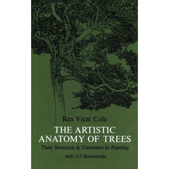 Dover Art Instruction The Artistic Anatomy of Trees, (Paperback)